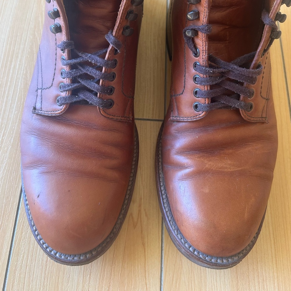 Alden® for J.Crew plain-toe boots